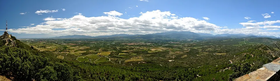 Panorama roussillon forca real — Pyrénées-Orientales, France