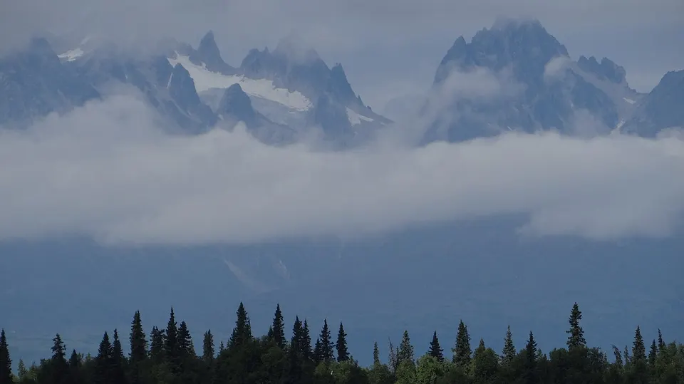 View of the Mountains of the Denali Park — Matanuska-Susitna, United States
