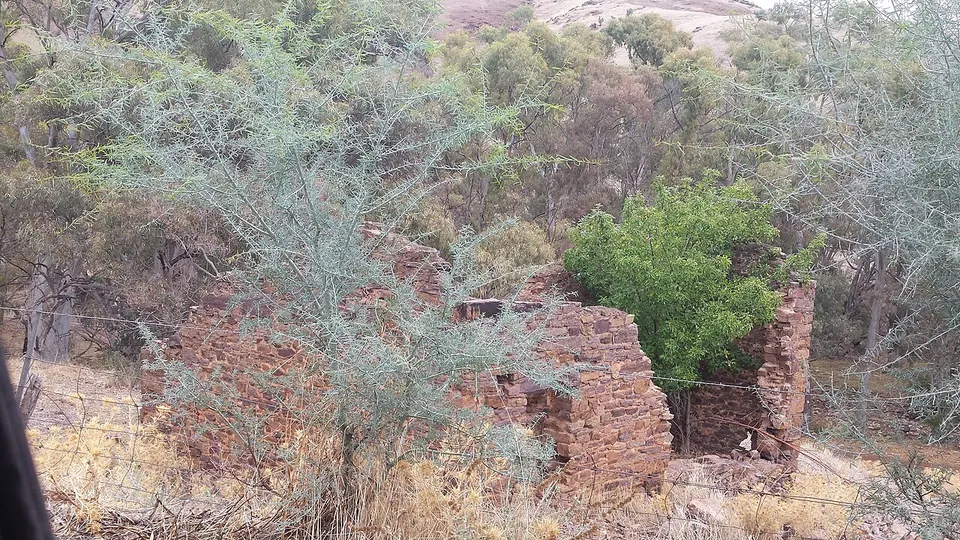 Ruins of the Spring Creek Mine, Mount Remarkable National Park — Mount Remarkable, Australia