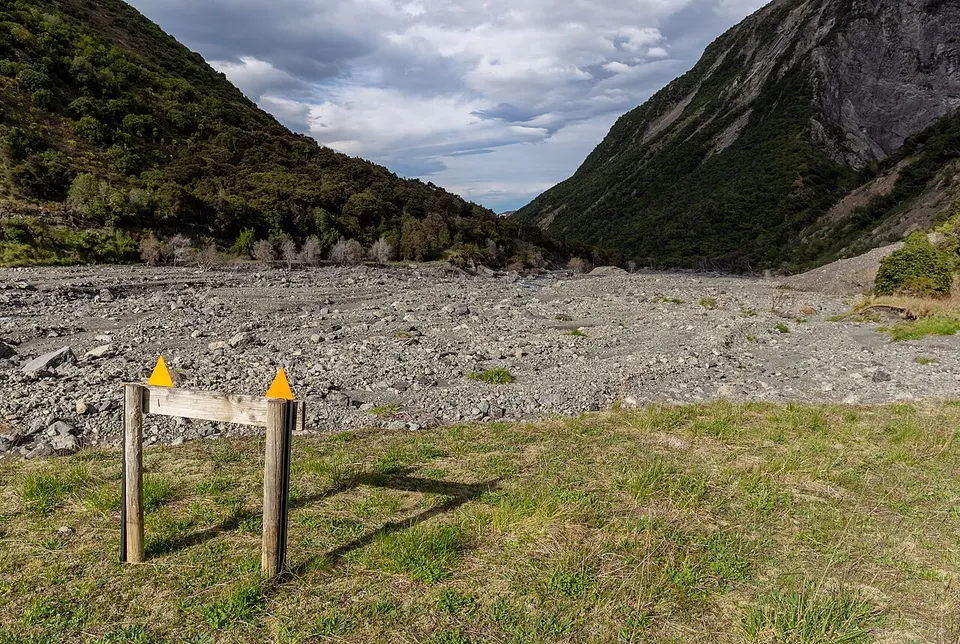 Kowhai River, Kaikoura Ranges, New Zealand — Kaikoura District, New Zealand