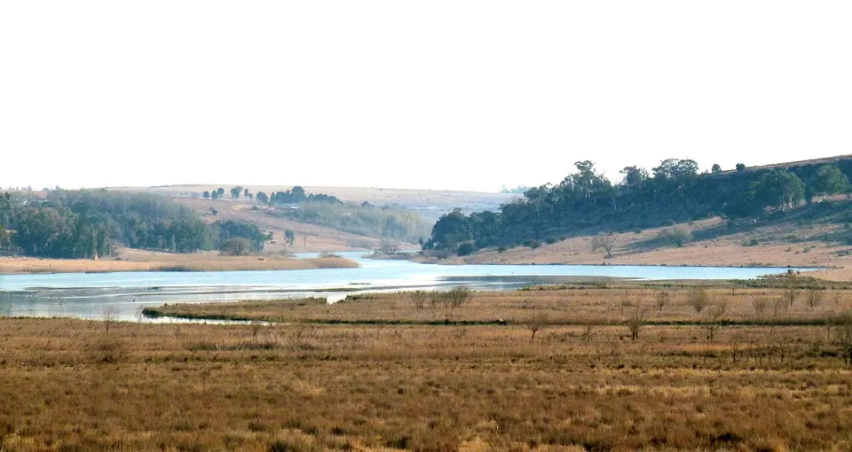 Saulspoortdam, Asrivier-inloop, Bethlehem, Vrystaat — Thabo Mofutsanyane, South Africa