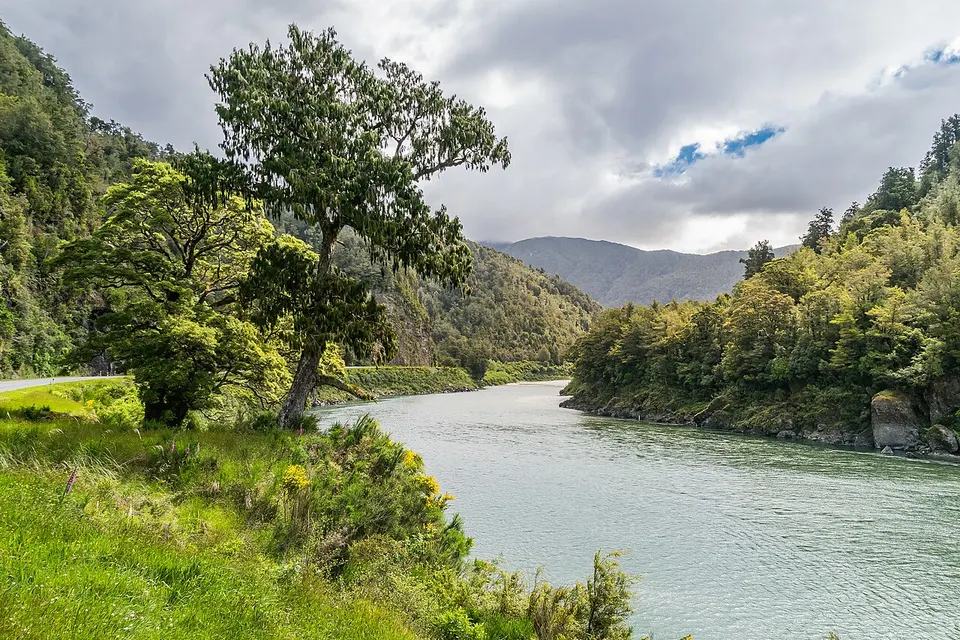 Buller River at Kilkenny Lookout 03 — Buller District, New Zealand