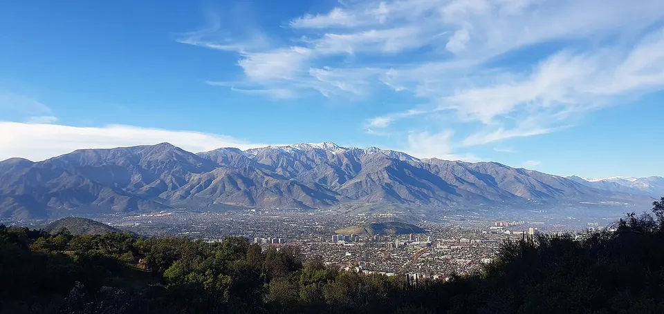 Precordillera de Los Andes en Las Condes — Provincia de Santiago, Chile