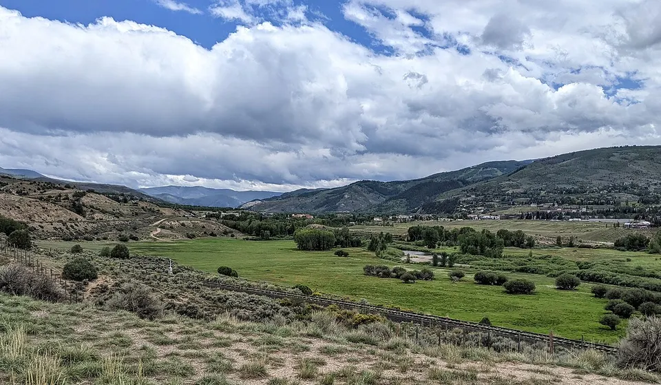 Eagle River from I-70 w Edwards CO — Eagle, United States