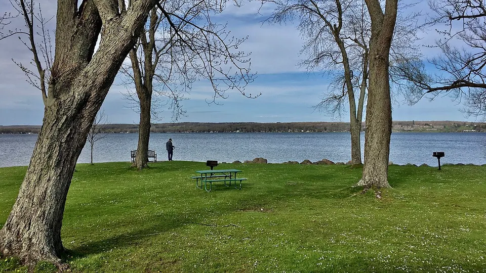 Chautauqua Lake at Lakeside Park, Mayville, New York - 20210501 — Chautauqua, United States