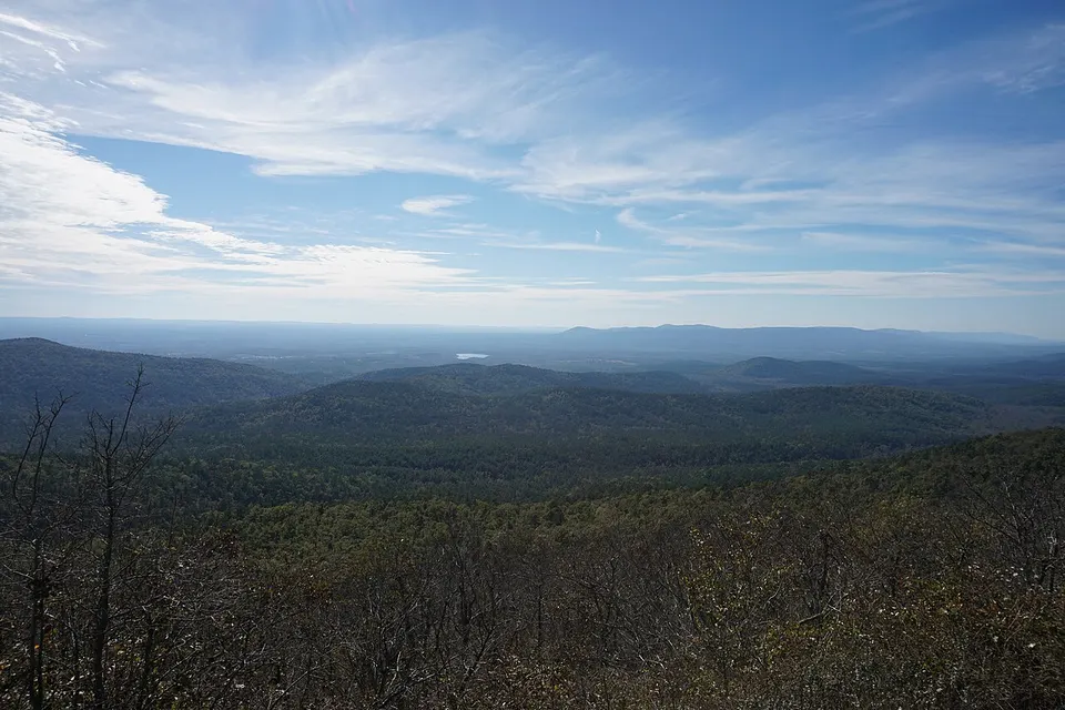 Talimena National Scenic Byway November 2016 34 (Grandview Vista) — Polk, United States