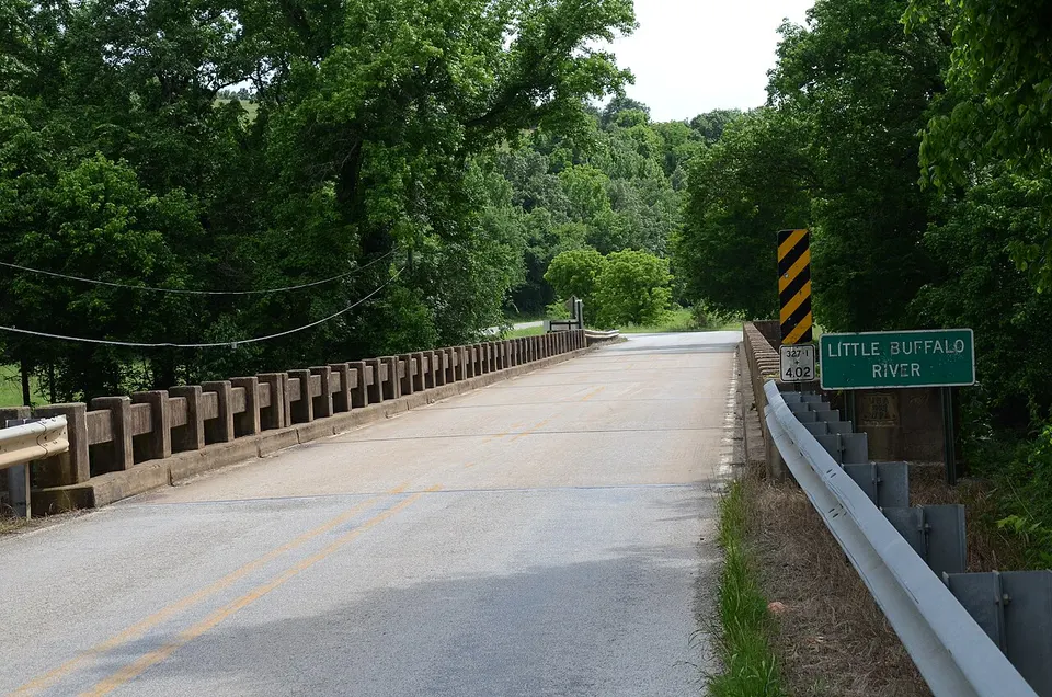 Little Buffalo River Bridge, 1 of 2 — Newton, United States