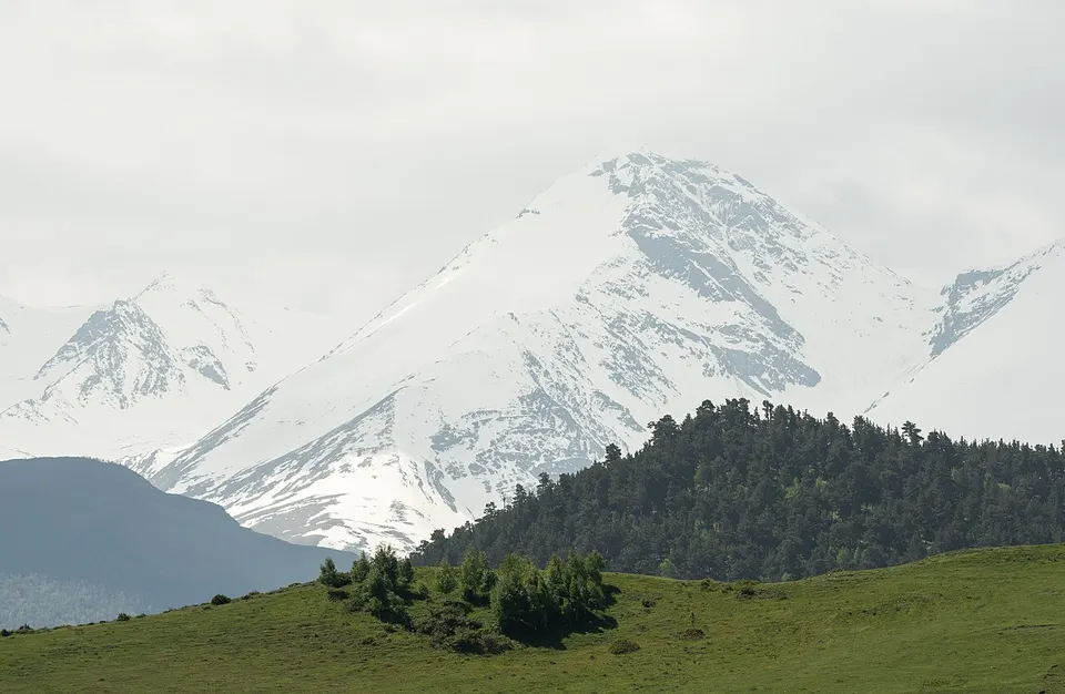 Вид со склона около Хучады — Shamilsky District, Russia