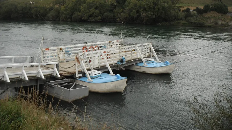 The Tuapeka Mouth Punt — Clutha District, New Zealand
