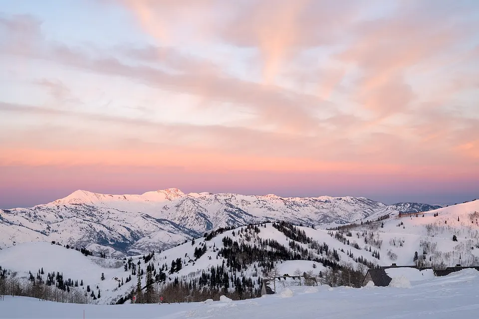 Powder Mountain - Sunrise Clouds — Weber, United States