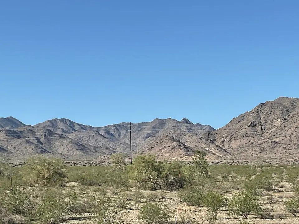 Buckeye Arizona hills on I-10 — Maricopa, United States