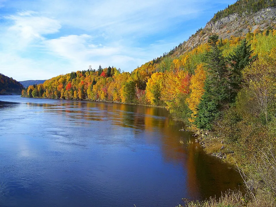 Nature's Autumn Palette on Newfoundland's Humber River in 2007 — West Coast--Northern Peninsul*, Canada
