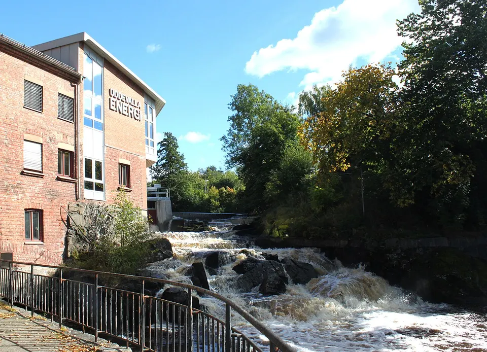 Power from the river - panoramio — Uddevalla, Sweden