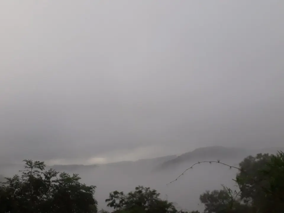 Neblina na Serra do Itajaí — Itaiópolis, Brazil