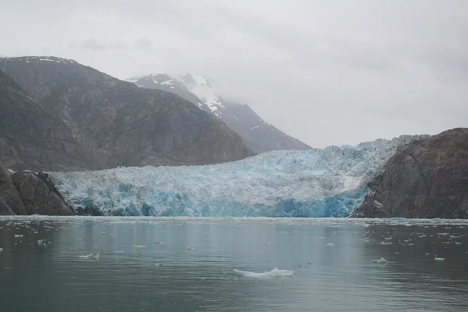 Dawes Glacier On A Foggy Day — Petersburg, United States