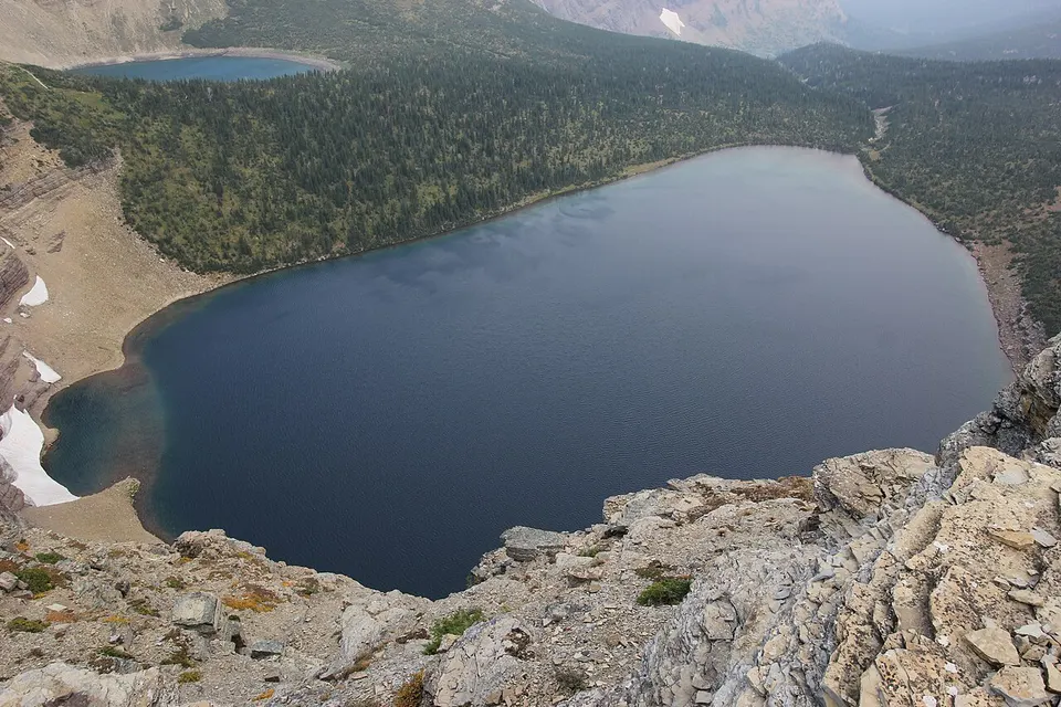 Pitamakan Lake looking north — Glacier, United States