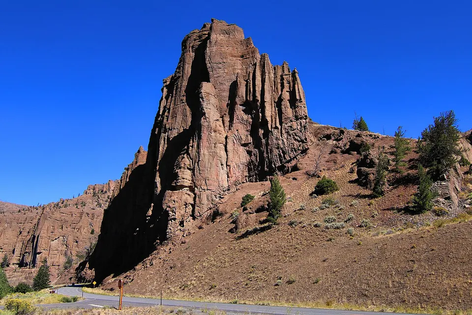 Rock Formation Yellowstone NP Wyoming 2024 — Park, United States