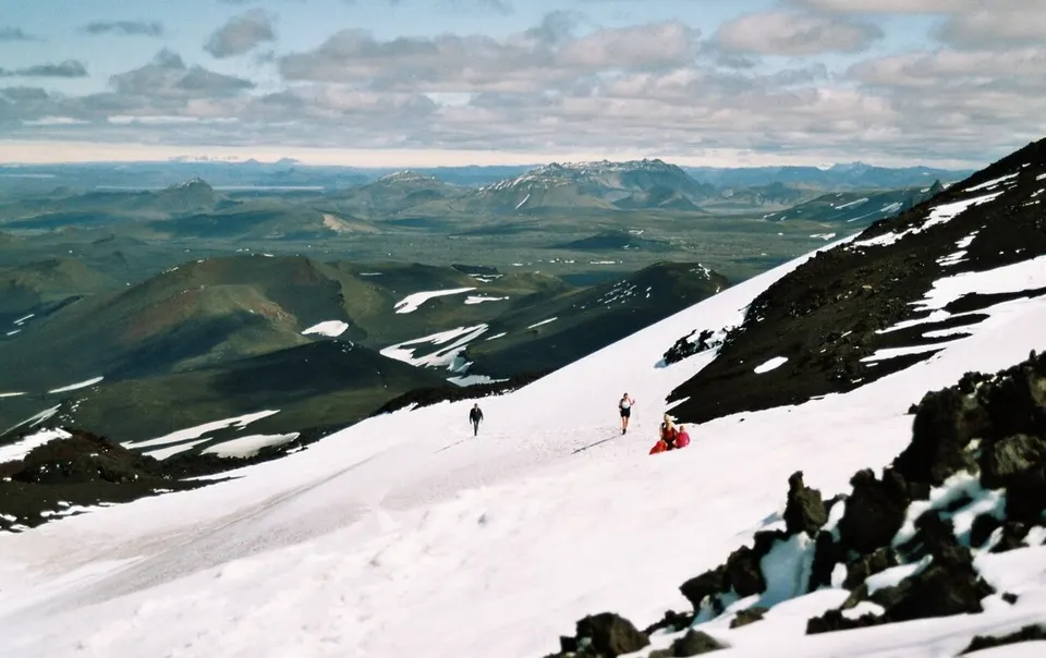 Hekla slopes june 2005 — Rangárþing ytra, Iceland