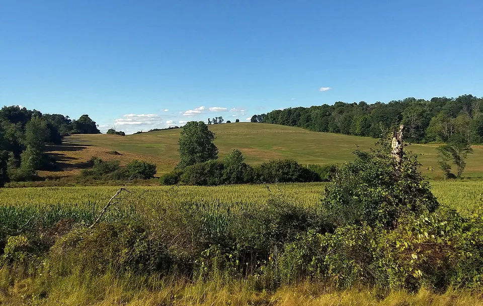 Rural landscape on NY 82 near Millbrook, NY — Dutchess, United States