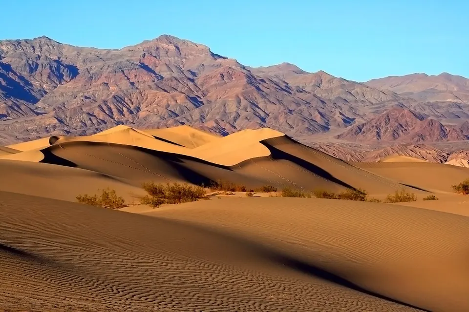 Mesquite Sand Dunes in Death Valley — Inyo, United States