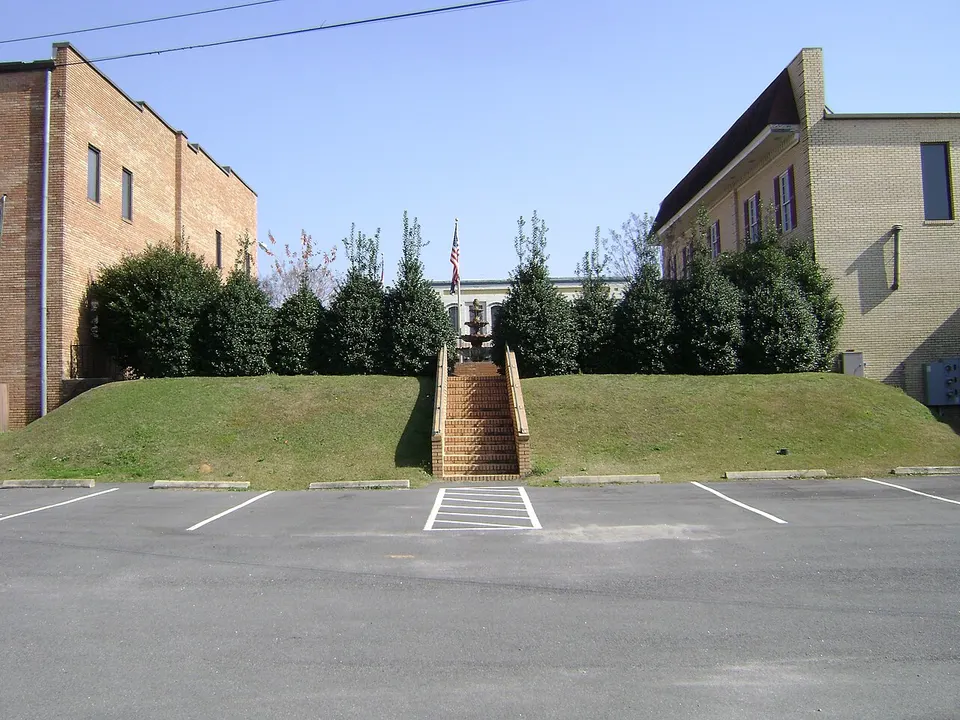 Stairs to John Wyeth Walker Park — Grady, United States