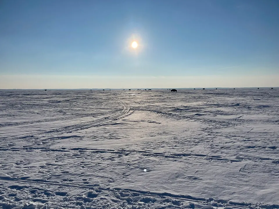 Good Spirit Lake in Winter — Yorkton--Melville, Canada