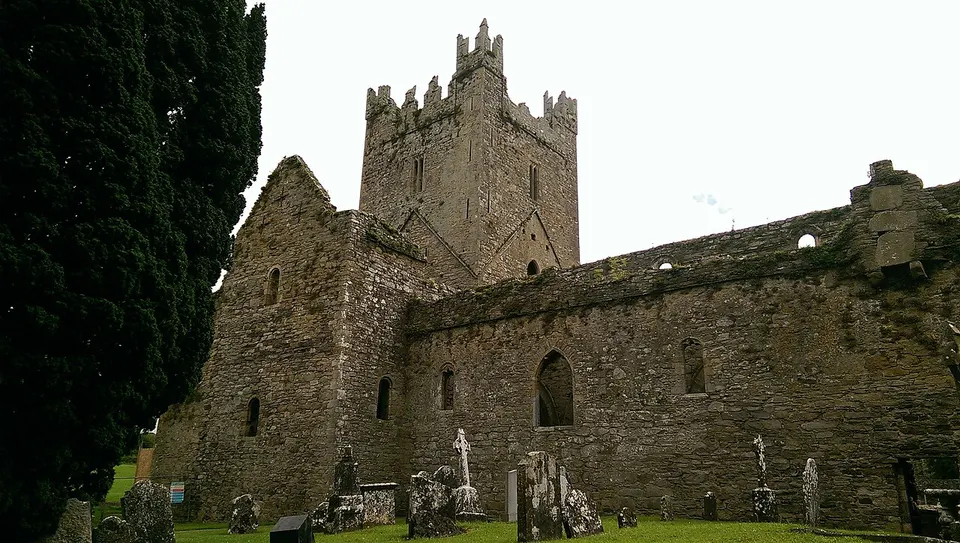 Jerpoint Abby landscape — CALLAN-THOMASTOWN LEA-6, Ireland