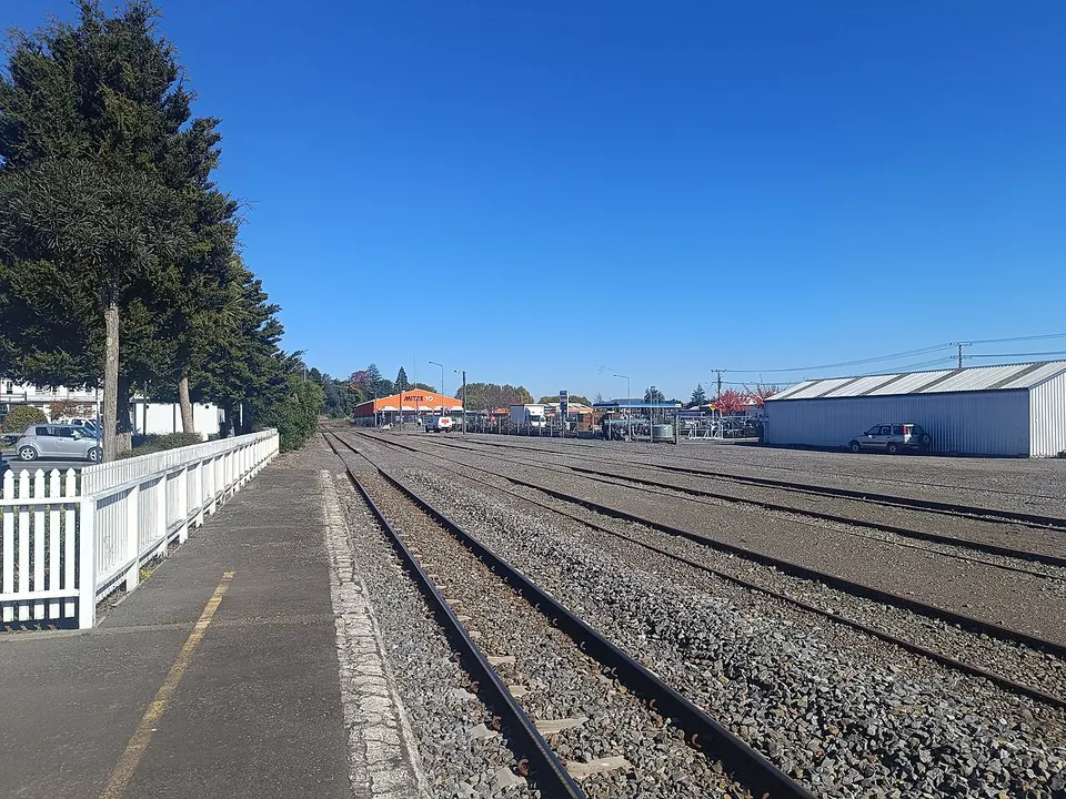 Waipukurau Station tracks view south-west, May 2026 — Central Hawke's Bay District, New Zealand