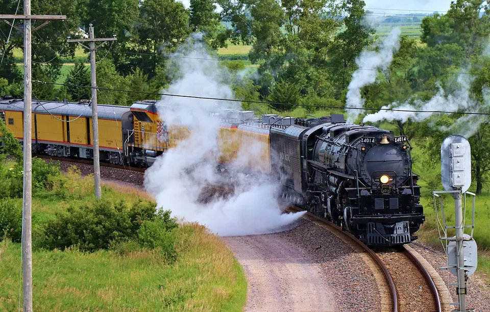 UP 4014 "Big Boy" EB near Nevada, IA 7-16-19 - 01 — Story, United States