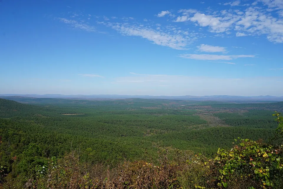 Talimena National Scenic Byway November 2016 10 (Deadman Vista) — Le Flore, United States