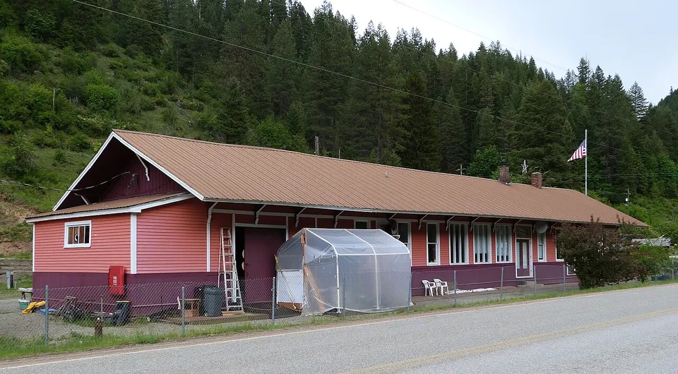 Avery Depot railside - Avery Idaho — Shoshone, United States