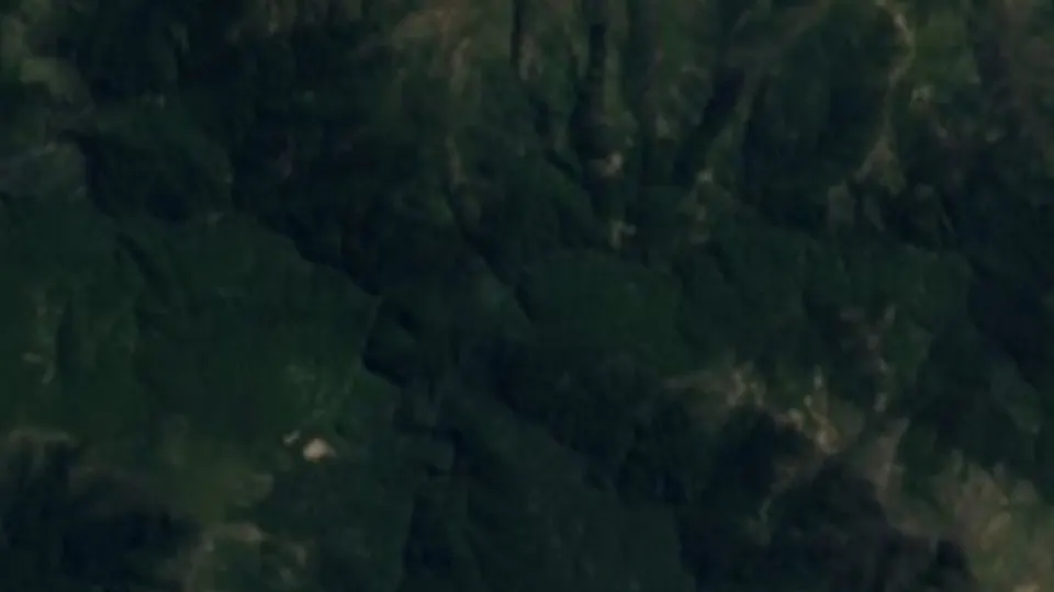 Natural-color satellite photograph of Taupo District (2016 mosaic) — Taupo District, New Zealand