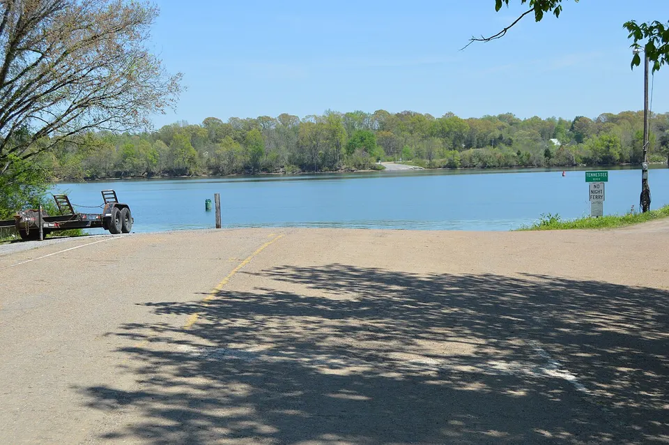 Hastings-Locke Ferry site from west — Rhea, United States
