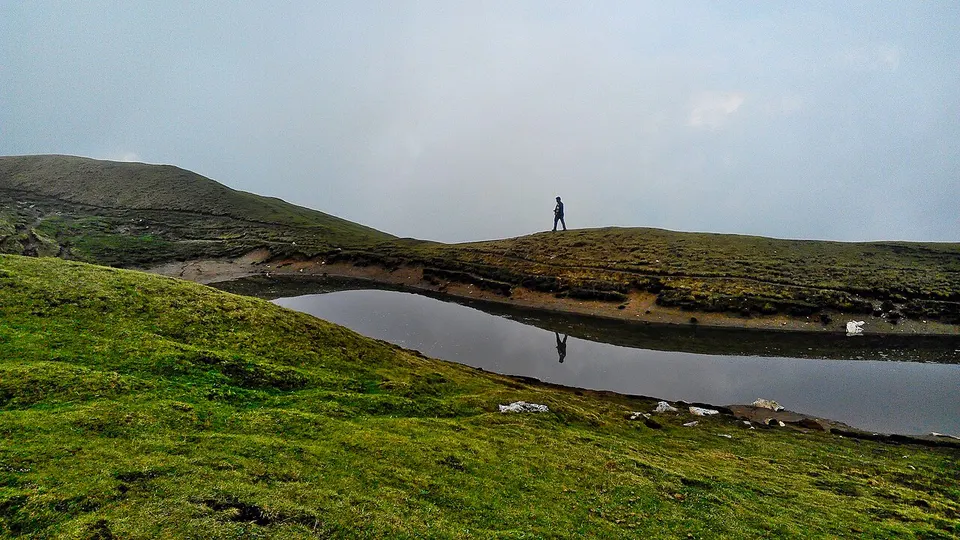 Sar Pass top — Kullu, India