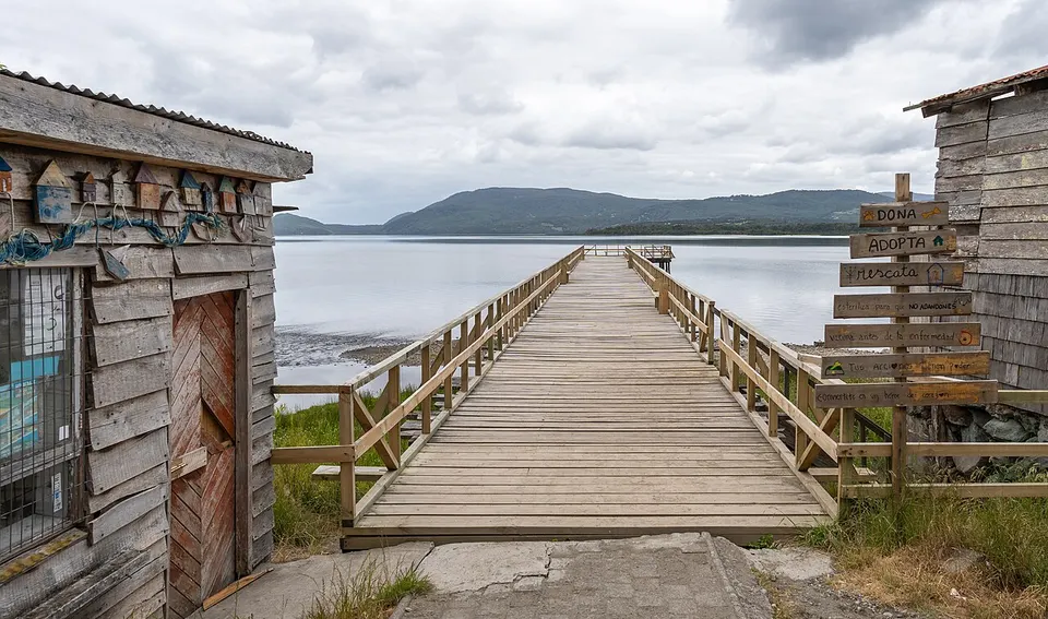 Muelle Lago Huillinco A74104420240108 — Provincia de Chiloé, Chile