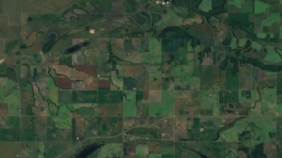 Natural-color satellite photograph of Southwest / Sud-ouest (2016 mosaic) — Southwest / Sud-ouest, Canada