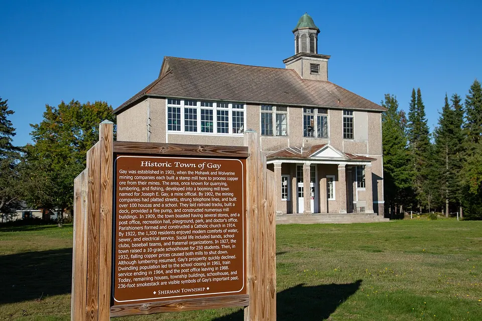 Historic Town of Gay - Michigan — Keweenaw, United States