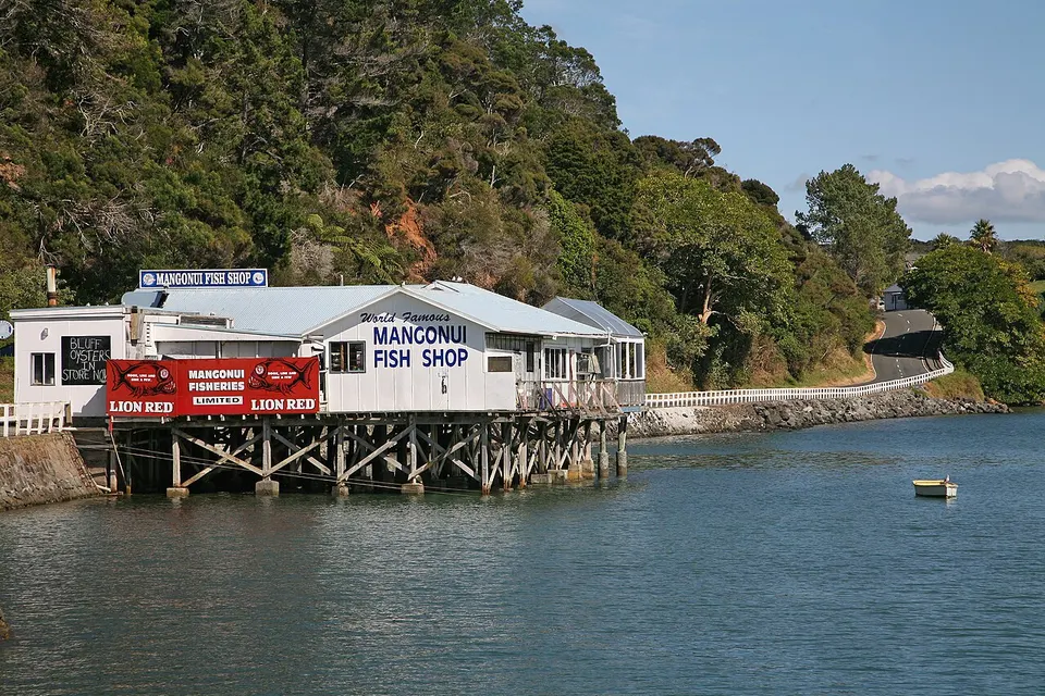 00 0530 Mangonui - Neuseeland — Far North District, New Zealand