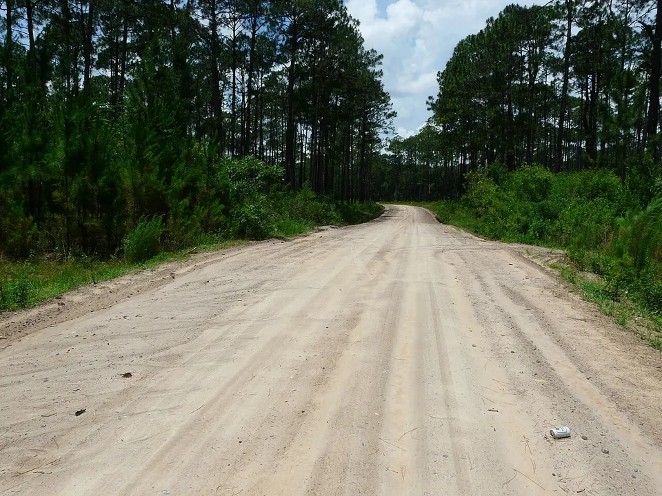 AN Railway crossing on Forest Road 103 — Liberty, United States