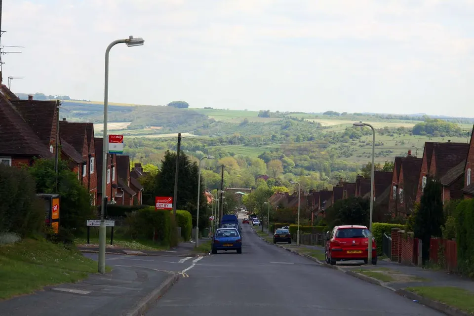 Battery Hill in Winchester - geograph.org.uk - 1884798 — Hampshire, United Kingdom