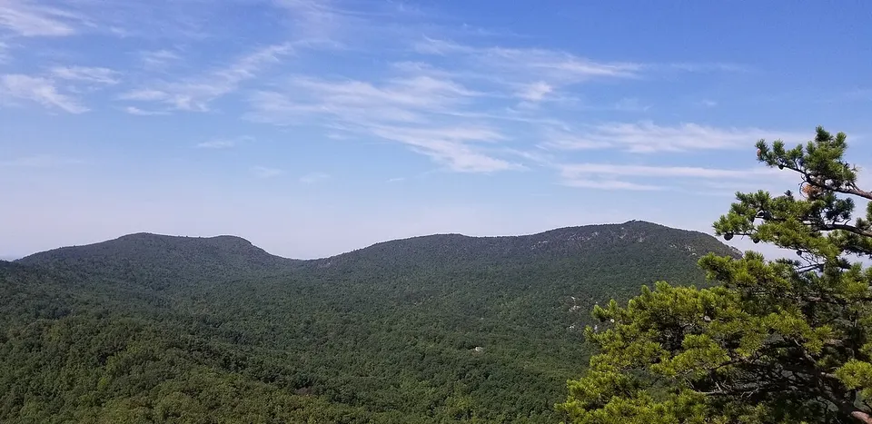 Mountains seen from Hanging Rock — Stokes, United States