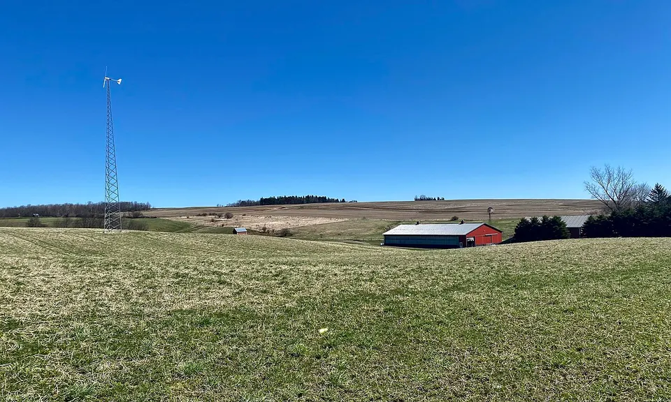Pastoral scenery on a spring morning, Warsaw, New York - 20220412 — Wyoming, United States