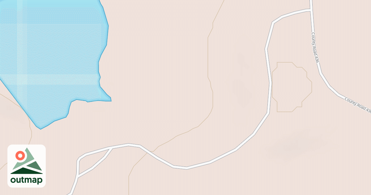 Map of BEAVER LAKE