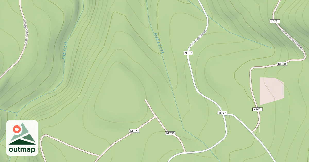 Map of BEAVER T.S.