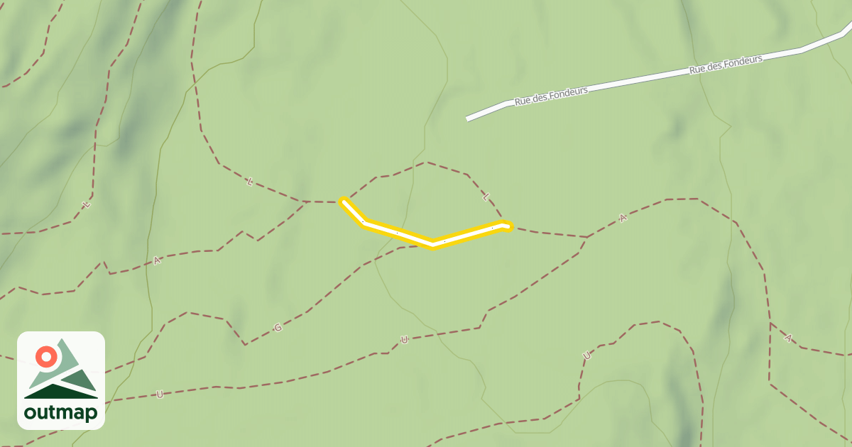 Map of A