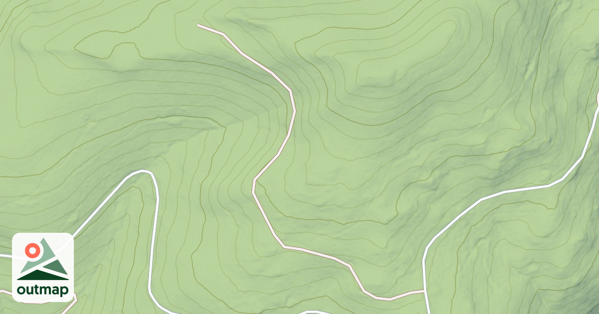 Map of TANGLEFOOT NORTH