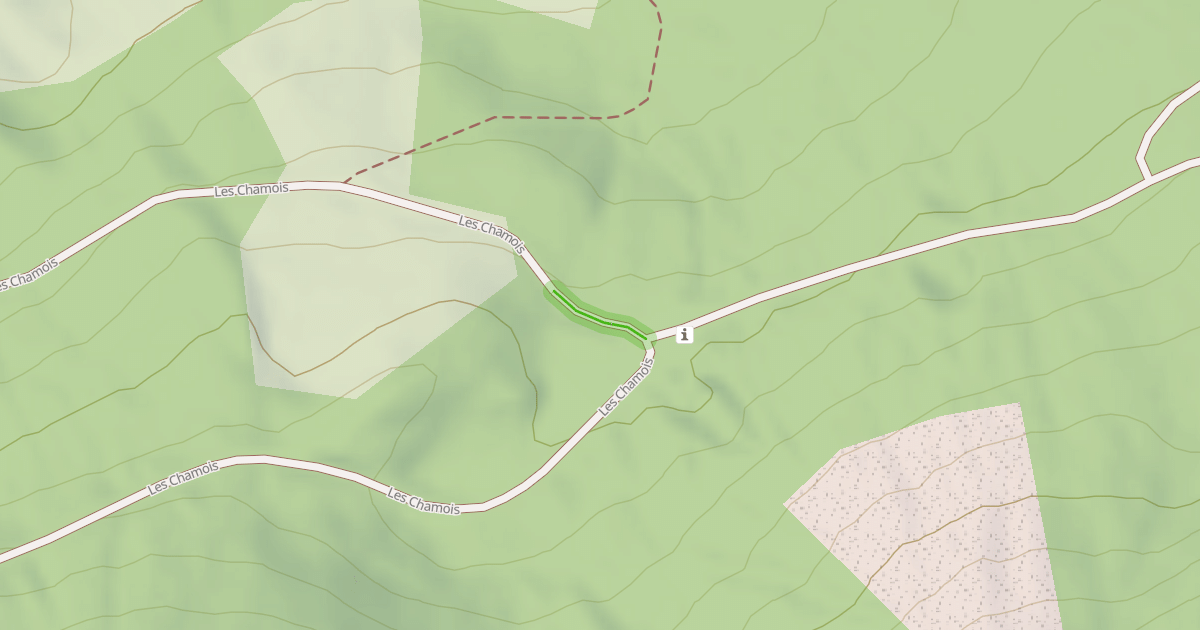 Map preview of Les Chamois