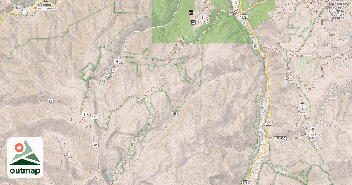 Map of GOOSE LAKE