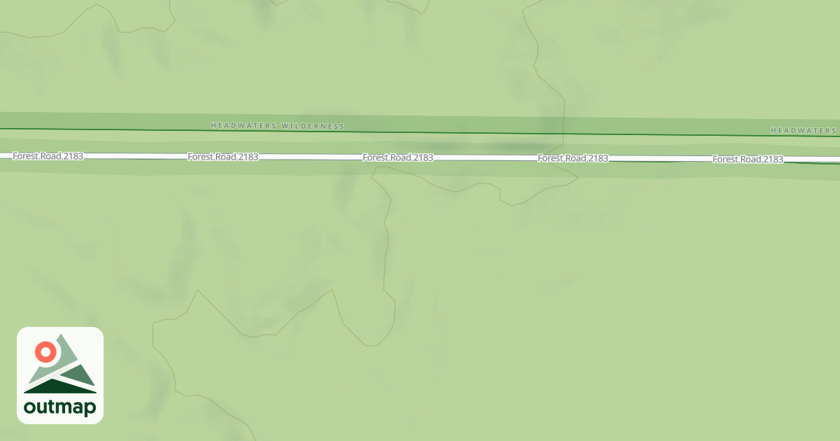Map of FR 2183D