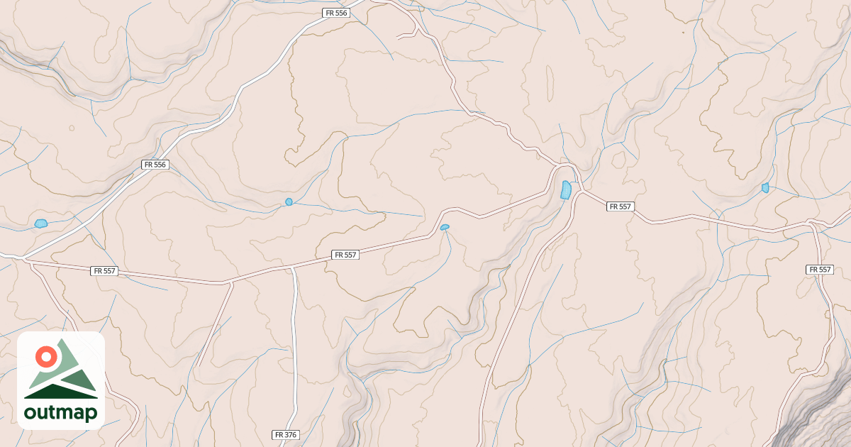 Map of INDIAN RIDGE